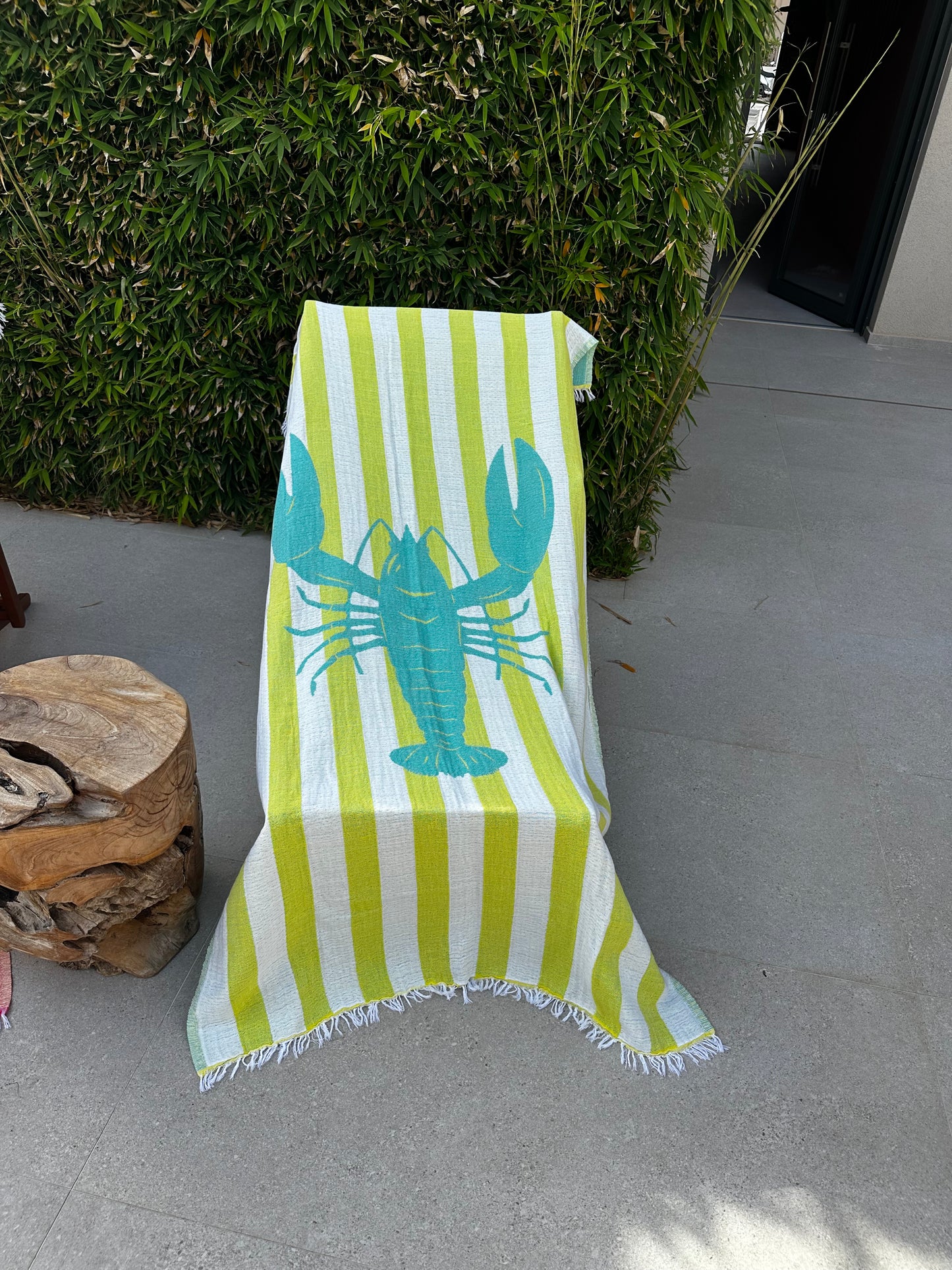 КЪРПА MARINA LOBSTER GREEN AND YELLOW
