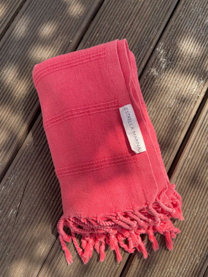 КЪРПА LUXE  STONEWASHED CORAL