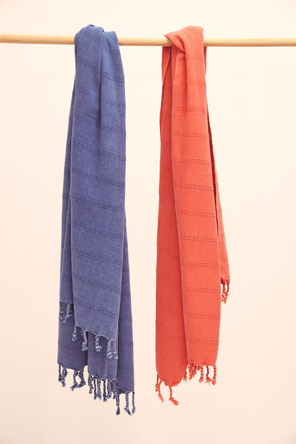 КЪРПА LUXE  STONEWASHED CORAL