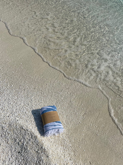 КЪРПА DELUXE PALM AEGEAN BLUE