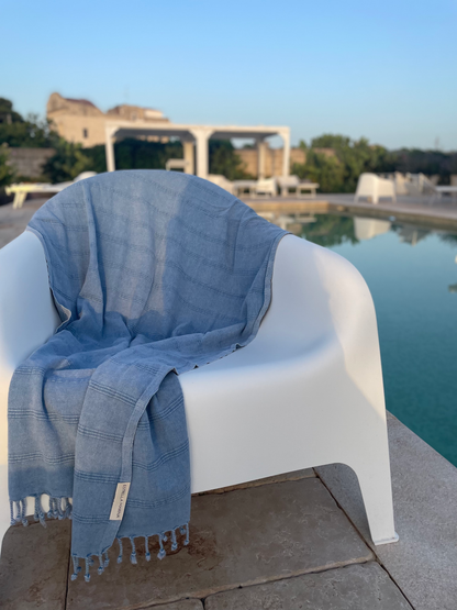 КЪРПА LUXE STONEWASHED DENIM BLUE