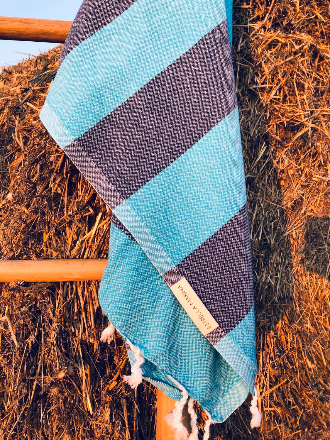 КЪРПА TURQUOISE & NAVY BLUE