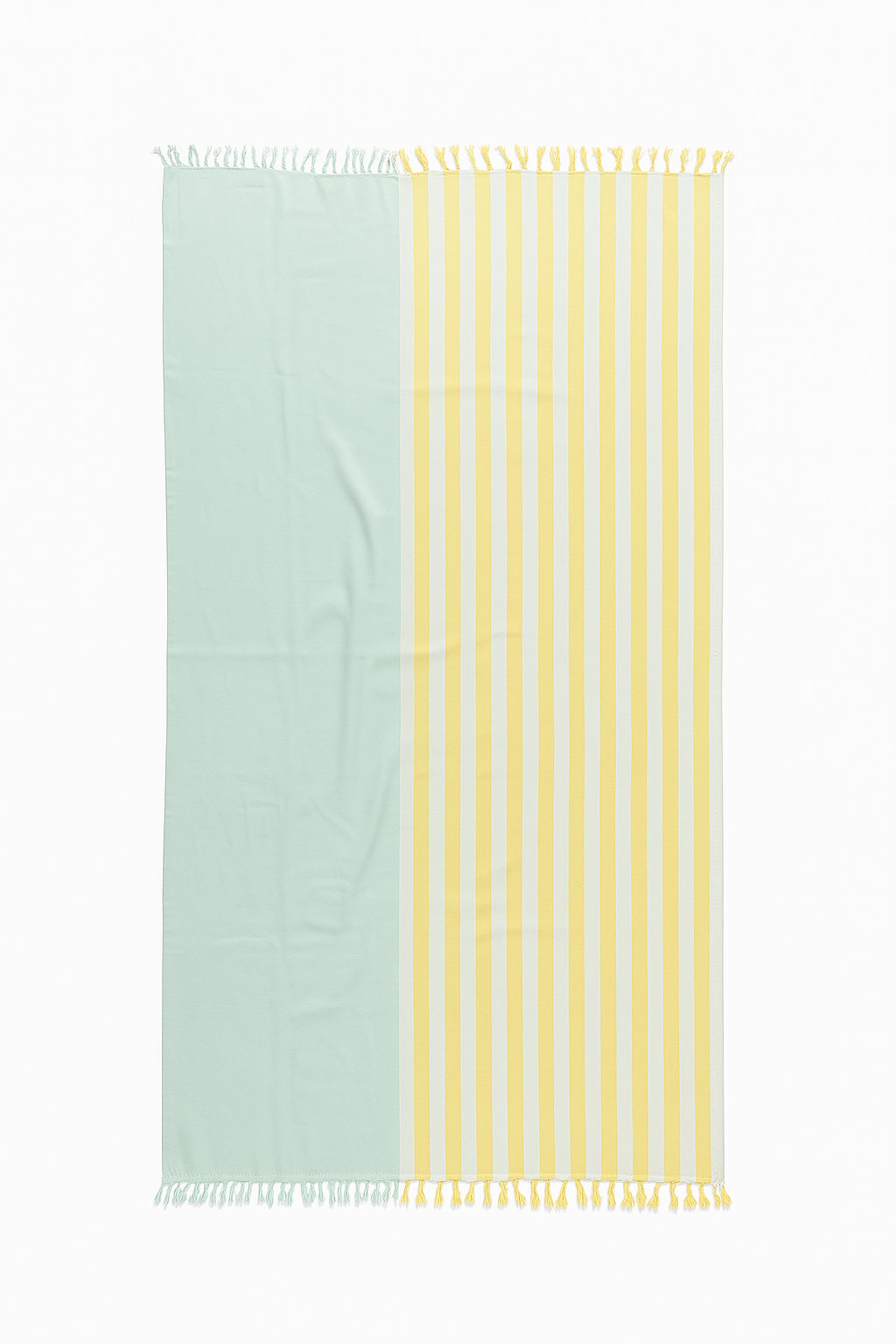 КЪРПА STRIPE MINT AND YELLOW