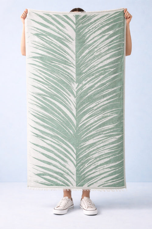 КЪРПА DELUXE PALM SAGE GREEN