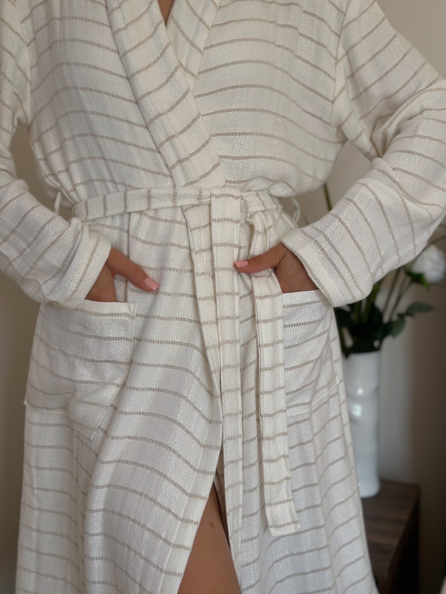 BAMBOO BEIGE ХАЛАТ ЗА БАНЯ