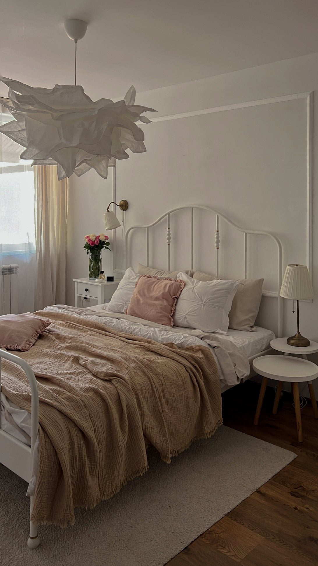 BED COVER / BLANKET MUSELIN IN SAND