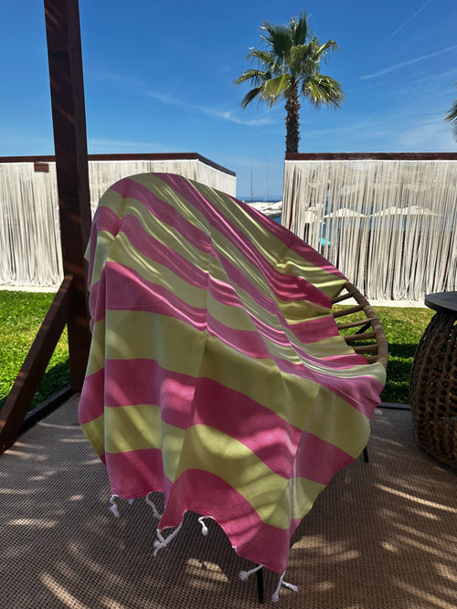 КЪРПА HOT PINK & LIME GREEN