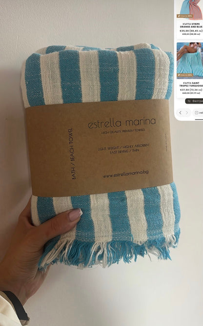 КЪРПА SAINT TROPEZ TURQUOISE