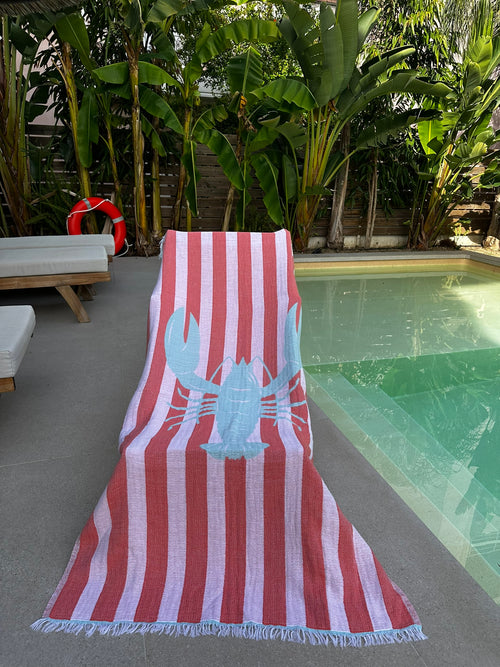 КЪРПА MARINA LOBSTER CORAL & MINT