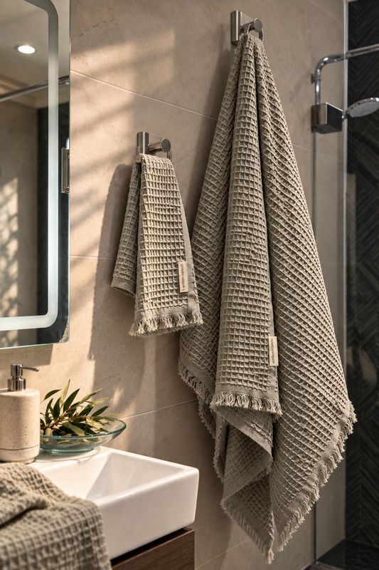 SET PROSOAPE DE BAIE SENSE OLIVE GREY